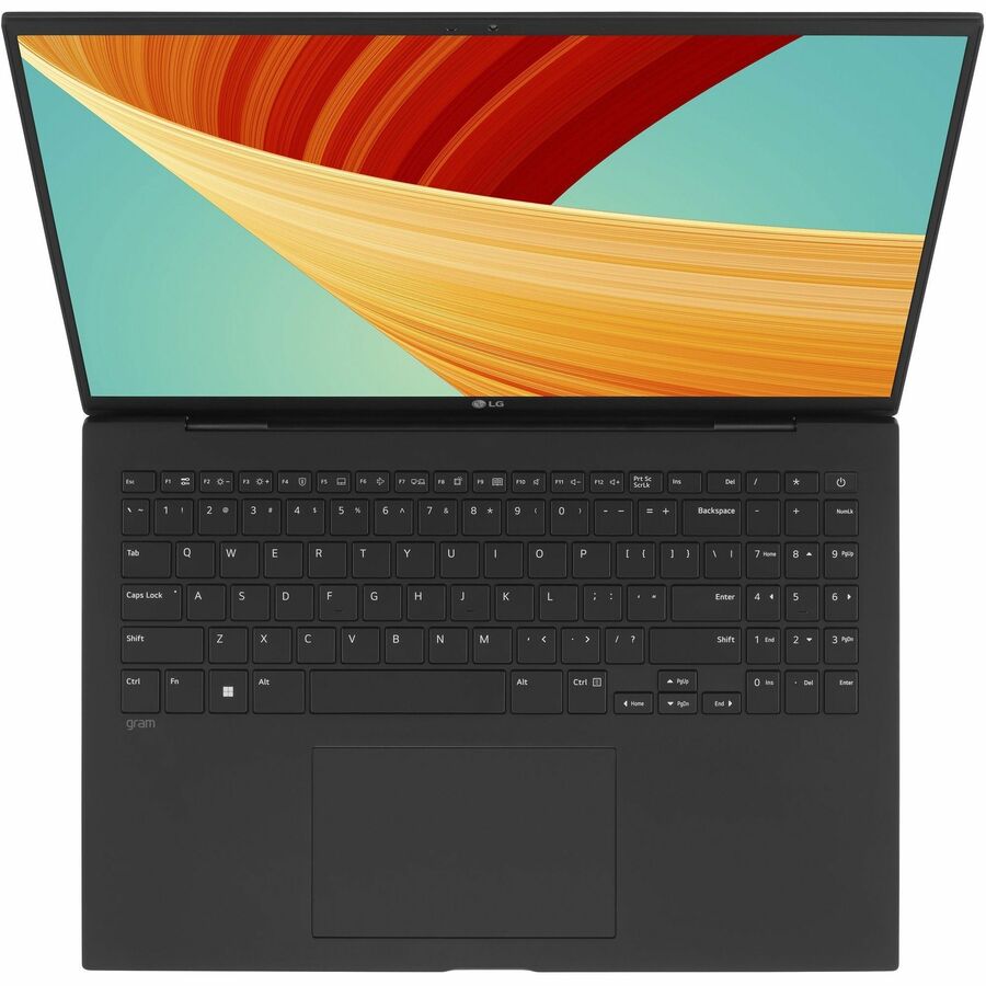 LG gram 16Z90R-K.AA75A9 16" Notebook - WQXGA - Intel Core i7 13th Gen i7-1360P - Intel Evo Platform - 16 GB - 512 GB SSD - English, French Keyboard - Obsidian Black 16Z90R-K.AA75A9