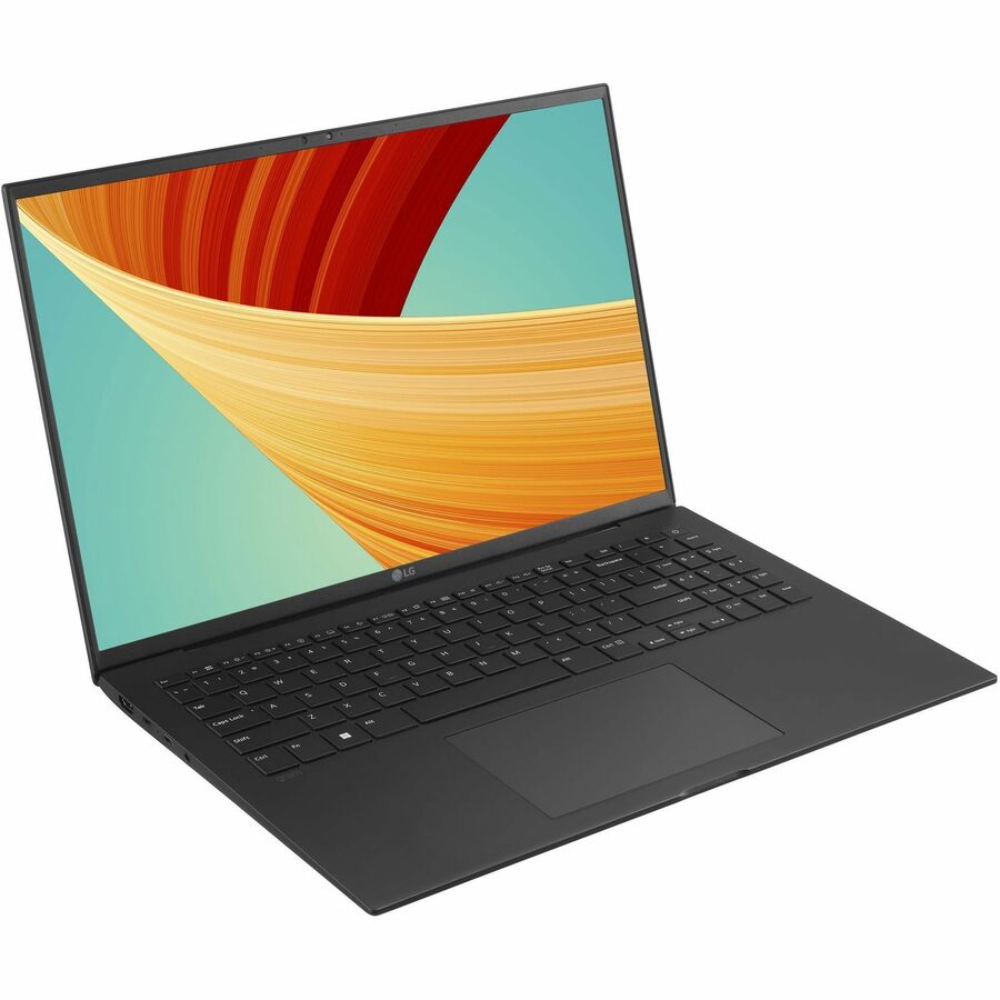 LG gram 16Z90R-K.AA75A9 16" Notebook - WQXGA - Intel Core i7 13th Gen i7-1360P - Intel Evo Platform - 16 GB - 512 GB SSD - English, French Keyboard - Obsidian Black 16Z90R-K.AA75A9