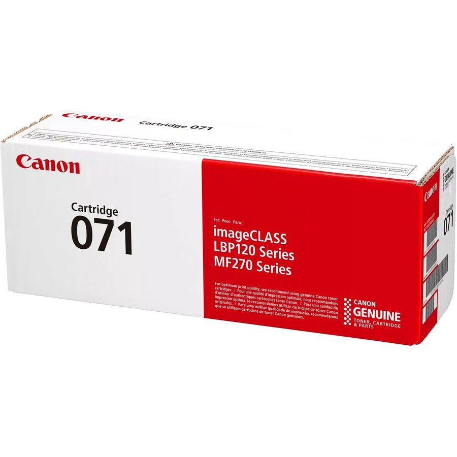 Canon 071 Original Standard Yield Laser Toner Cartridge - Black - 1 Pack 5645C001