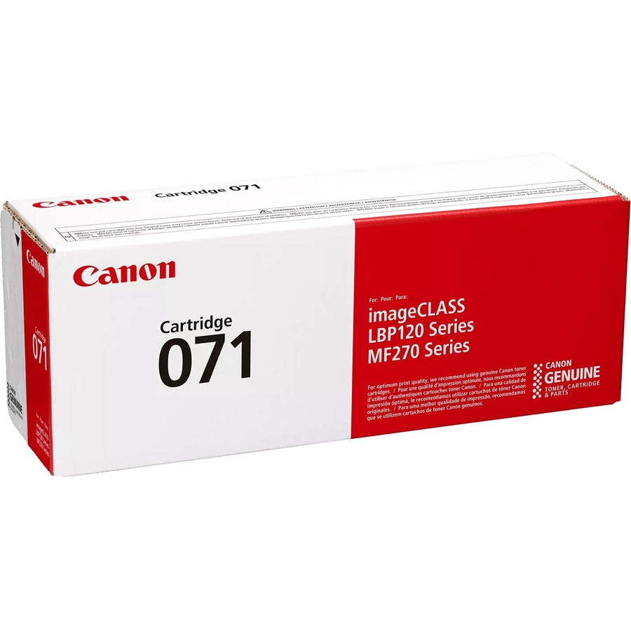 Canon 071 Original Standard Yield Laser Toner Cartridge - Black - 1 Pack 5645C001