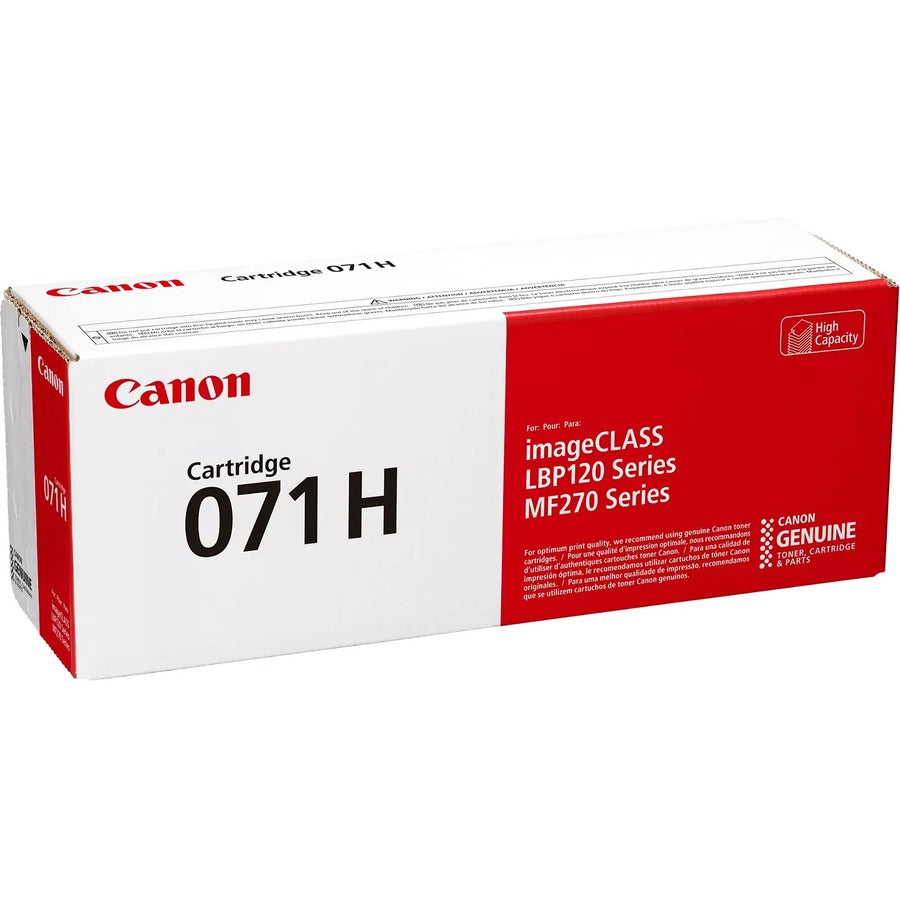 Canon 071H Original High Yield Laser Toner Cartridge - Black - 1 Pack 5646C001