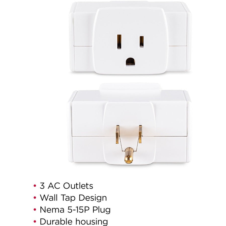 CyberPower GT3WT 3 Sided Outlet Adapter GT3WT