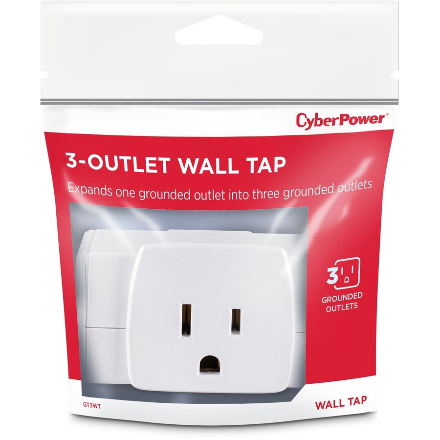 CyberPower GT3WT 3 Sided Outlet Adapter GT3WT