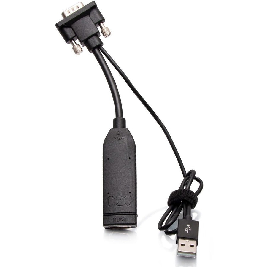 C2G VGA to HDMI Dongle Adapter Converter - M/F C2G30037