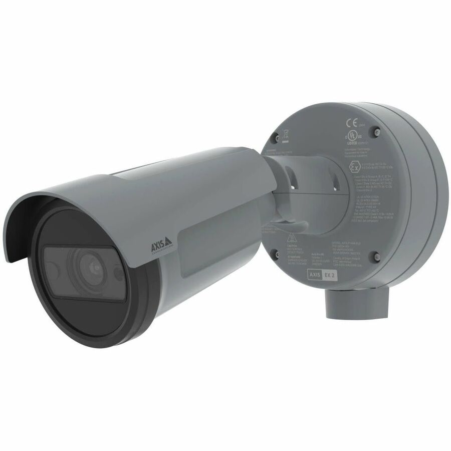 AXIS P1468-XLE Outdoor 4K Network Camera - Color - Bullet - Black - TAA Compliant 02534-001