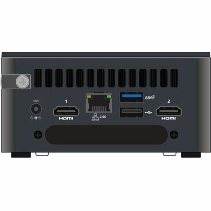 Intel NUC 13 Pro NUC13ANKi3 Barebone System - Socket BGA-1744 - 1 x Processor Support - Intel Core i3 13th Gen i3-1315U Hexa-core (6 Core) RNUC13ANKI3000U