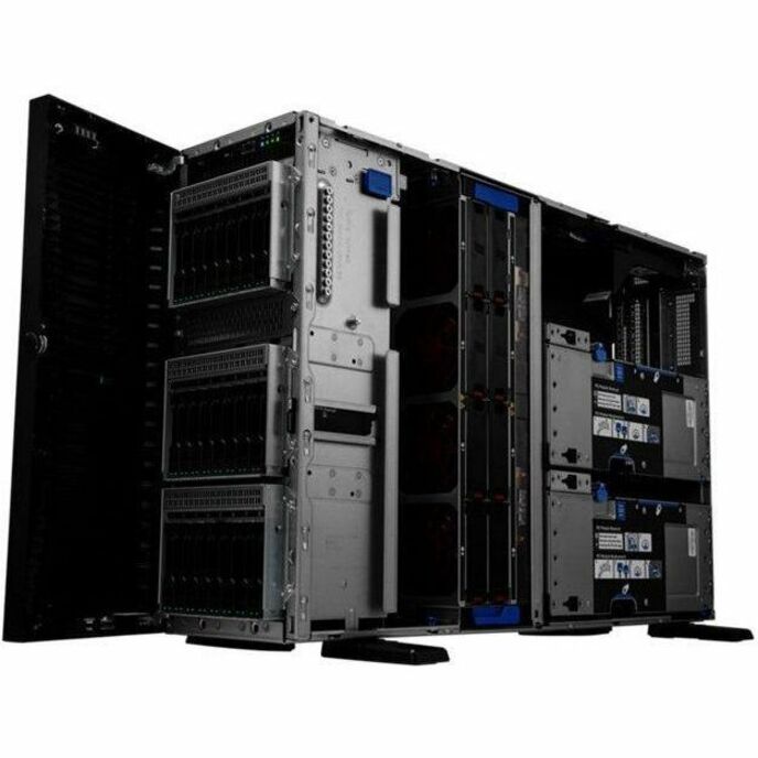 HPE ProLiant ML350 G11 4U Tower Server - 1 x Intel Xeon Silver 4410Y 2 GHz - 32 GB RAM - Serial Attached SCSI (SAS), Serial ATA Controller P53564-001