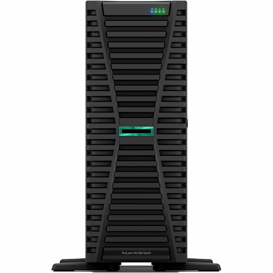 HPE ProLiant ML350 G11 4U Tower Server - 1 x Intel Xeon Silver 4416+ 2 GHz - 32 GB RAM - Serial ATA, Serial Attached SCSI (SAS) Controller P53568-001