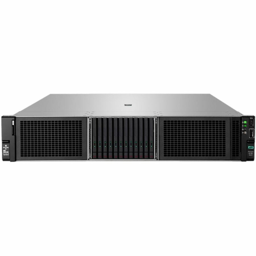 HPE ProLiant DL380 G11 2U Rack Server - 1 x Intel Xeon Silver 4410Y 2 GHz - 32 GB RAM - 12Gb/s SAS Controller P52560-B21