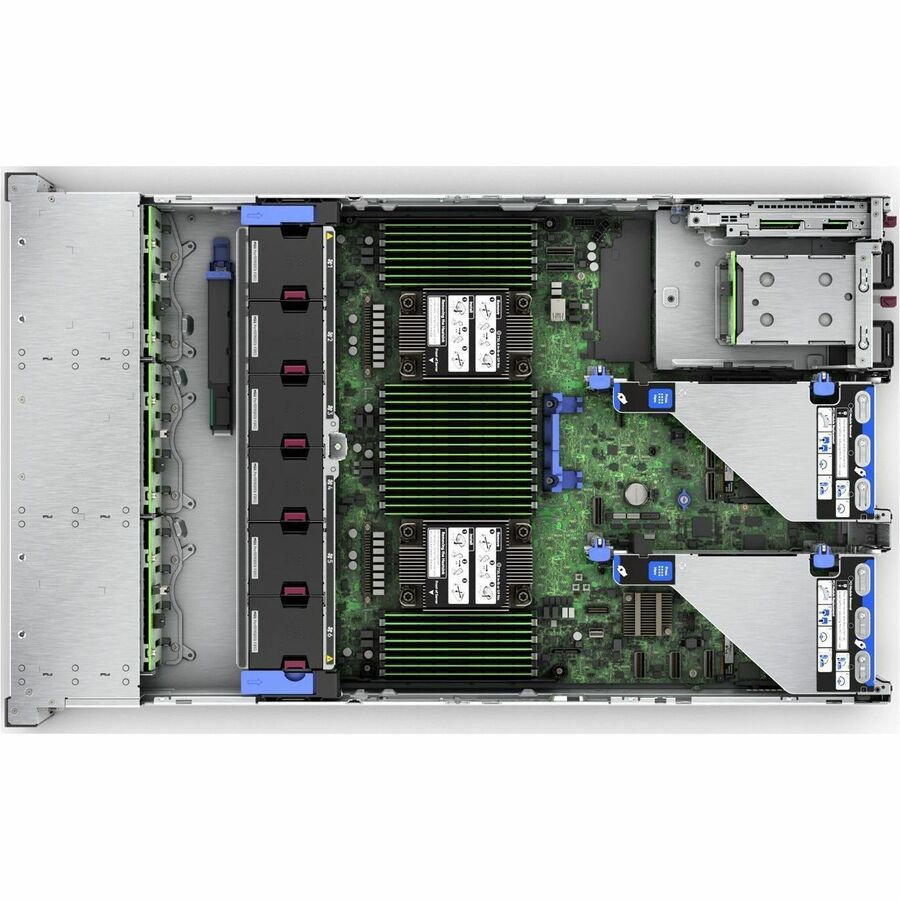 HPE ProLiant DL380 G11 2U Rack Server - 1 x Intel Xeon Silver 4410Y 2 GHz - 32 GB RAM - 12Gb/s SAS Controller P52560-B21