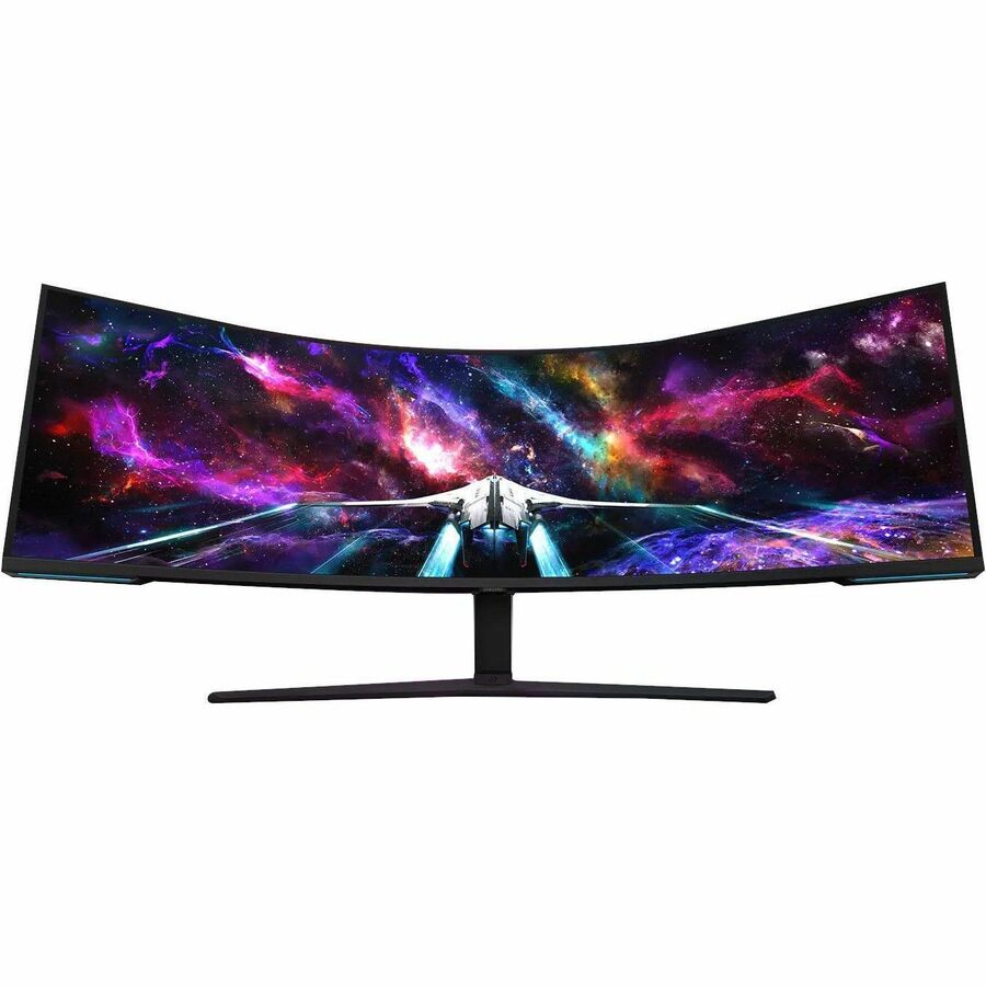 Samsung Odyssey Neo G9 S57CG952NN 57" Class DUHD Curved Screen Gaming LED Monitor - 32:9 - Black, White LS57CG952NNXZA