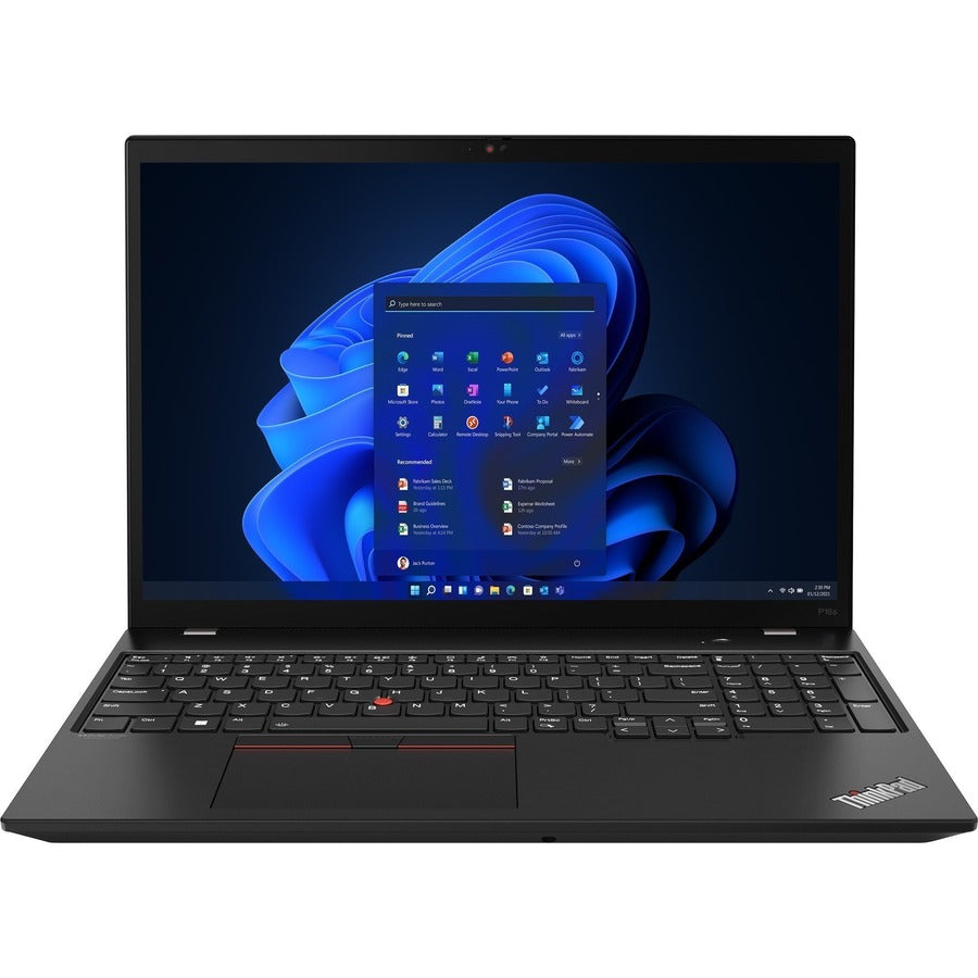 Lenovo ThinkPad P16s Gen 2 21HK001QUS 16" Mobile Workstation - WUXGA - Intel Core i7 13th Gen i7-1360P - 32 GB - 1 TB SSD - English Keyboard - Villi Black 21HK001QUS