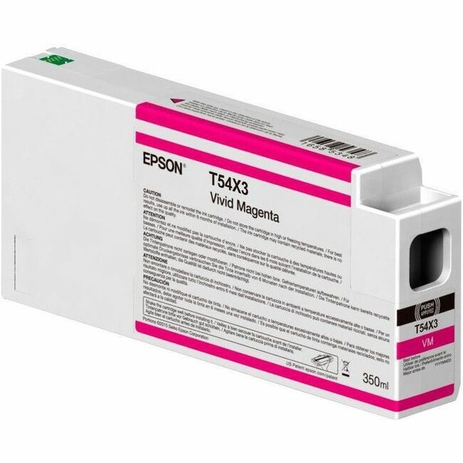 Epson UltraChrome T54X300 Original Inkjet Ink Cartridge - Single Pack - Vivid Magenta - 1 Pack T54X300