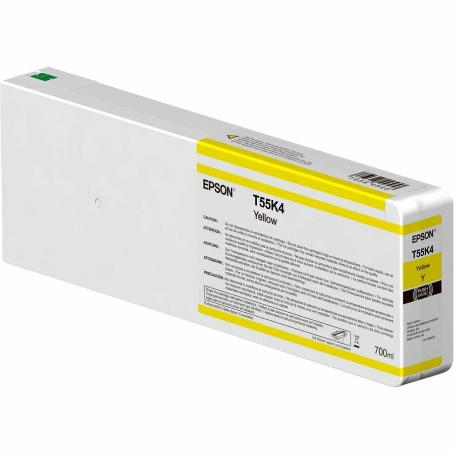 Epson UltraChrome HD Original Inkjet Ink Cartridge - Yellow - 1 Pack T55K400