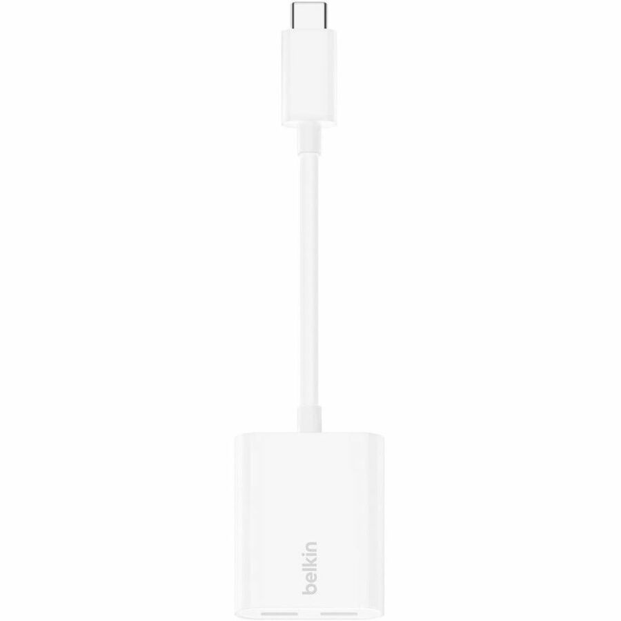 Belkin RockStar USB-C Audio + Charge Adapter F7U081btWH