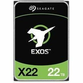 Seagate Exos X22 ST22000NM002E 22 TB Hard Drive - 3.5" Internal - SATA (SATA/600) - Conventional Magnetic Recording (CMR) Method ST22000NM002E