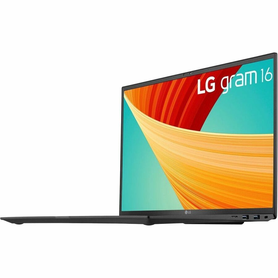 LG gram 16Z90R-R.AP75A8 16" Notebook - WQXGA - Intel Core i7 13th Gen i7-1360P - Intel Evo Platform - 32 GB - 512 GB SSD - English Keyboard - Obsidian Black 16Z90R-R.AP75A8