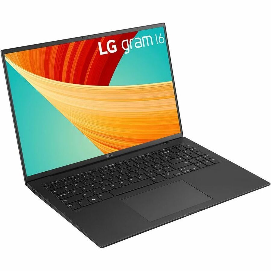 LG gram 16Z90R-R.AP75A8 16" Notebook - WQXGA - Intel Core i7 13th Gen i7-1360P - Intel Evo Platform - 32 GB - 512 GB SSD - English Keyboard - Obsidian Black 16Z90R-R.AP75A8