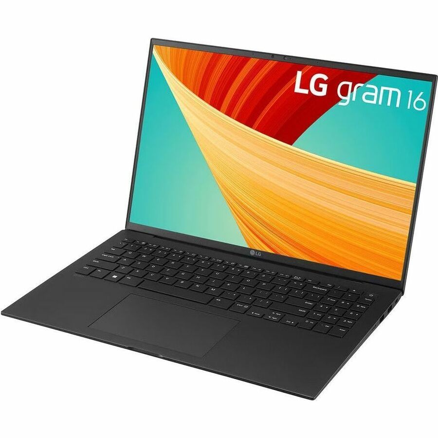 LG gram 16Z90R-R.AP75A8 16" Notebook - WQXGA - Intel Core i7 13th Gen i7-1360P - Intel Evo Platform - 32 GB - 512 GB SSD - English Keyboard - Obsidian Black 16Z90R-R.AP75A8