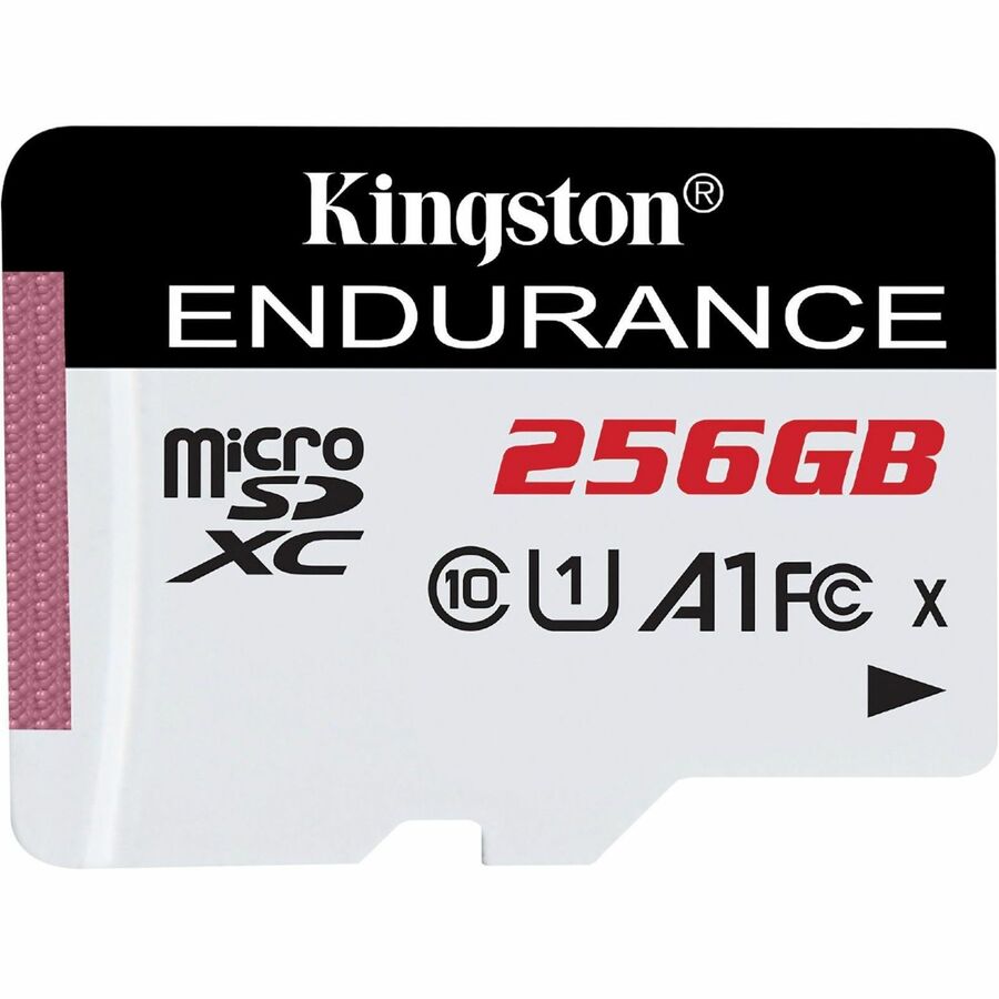 Kingston High Endurance 256 GB Class 10/UHS-I (U1) microSDXC - 1 Pack SDCE/256GB