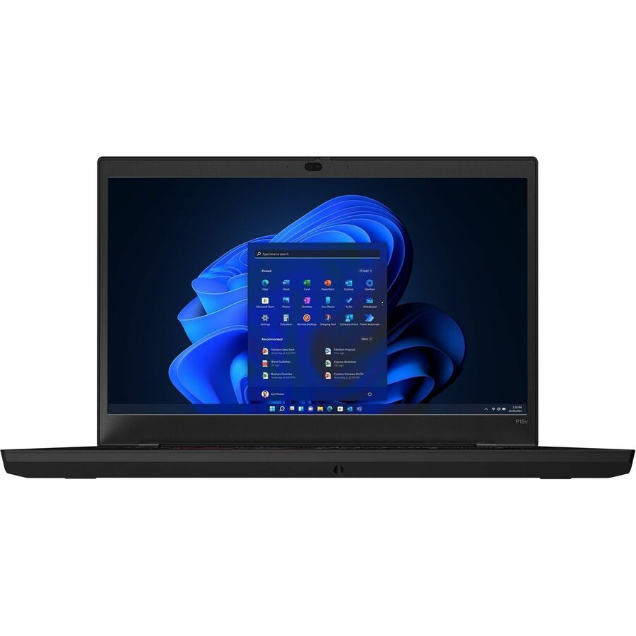 Lenovo ThinkPad P15v Gen 3 21EM004BCA 15.6" Mobile Workstation - Full HD - AMD Ryzen 7 PRO 6850H - 32 GB - 1 TB SSD - French Keyboard - Black 21EM004BCA