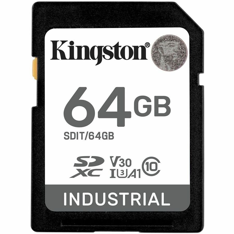 Kingston Industrial 64 GB Class 10/UHS-I (U3) V30 SDXC SDIT/64GB