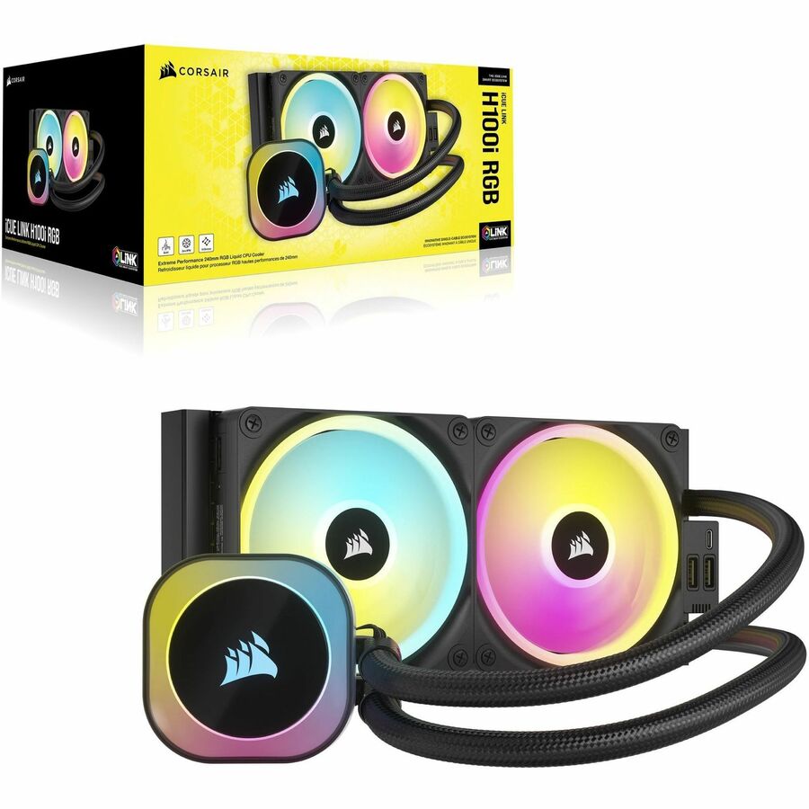 Corsair iCUE LINK H100i RGB AIO Liquid CPU Cooler CW-9061001-WW