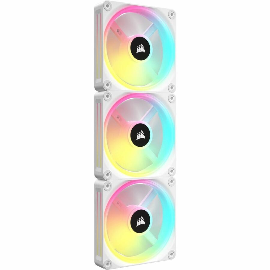 Corsair iCUE LINK QX120 RGB 120mm PWM PC Fan Expansion Kit - White CO-9051005-WW