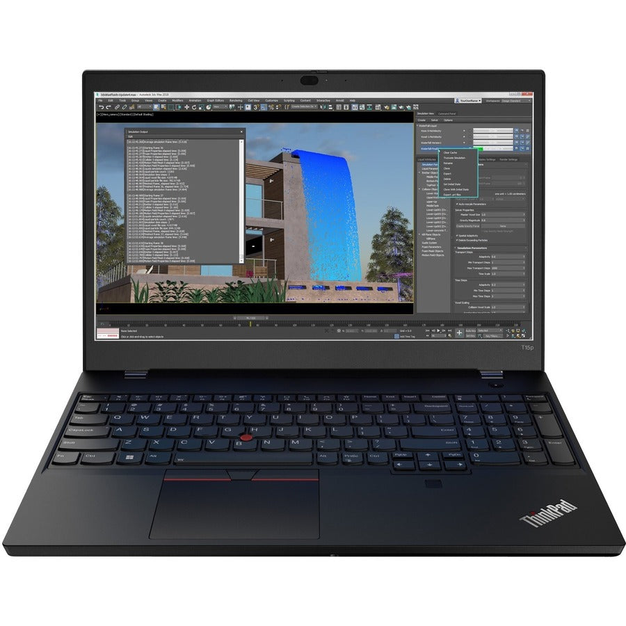 Lenovo ThinkPad T15p Gen 3 21DA001DUS 15.6" Mobile Workstation - Full HD - Intel Core i7 12th Gen i7-12700H - 16 GB - 512 GB SSD - English Keyboard - Black 21DA001DUS