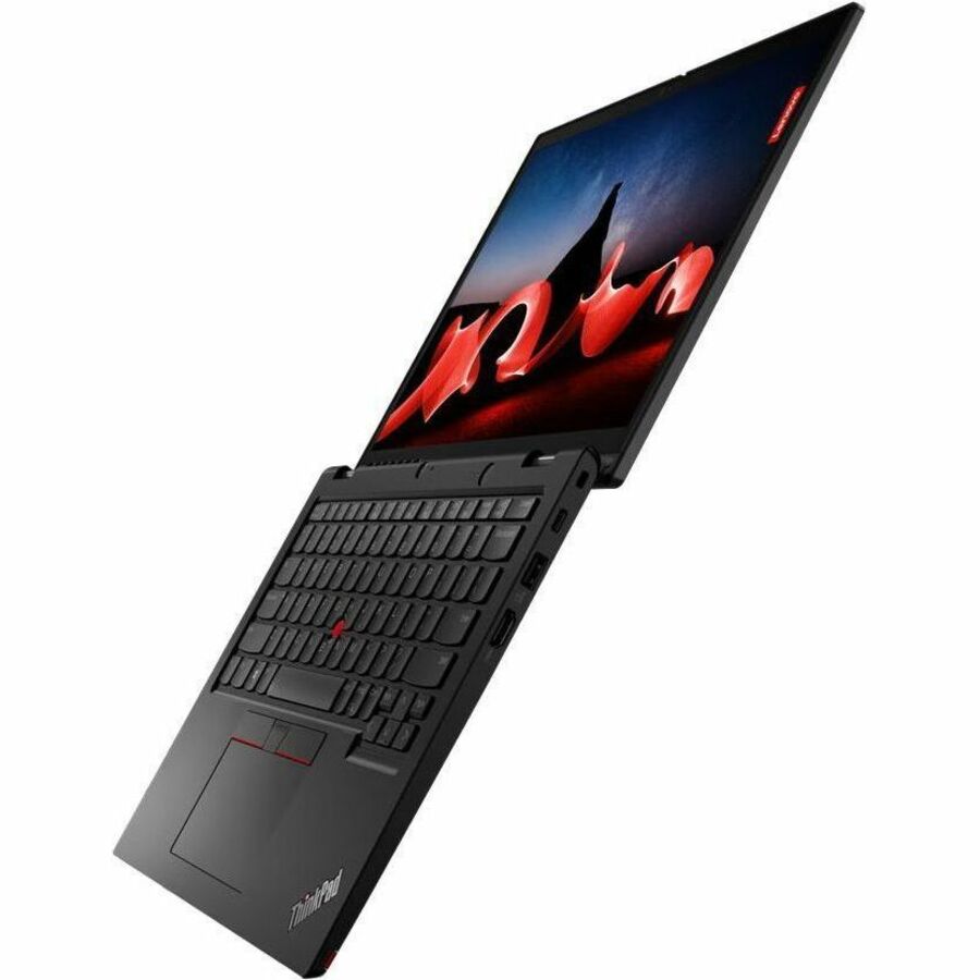 Lenovo ThinkPad L13 Yoga Gen 4 21FJ002CUS 13.3" Touchscreen Convertible 2 in 1 Notebook - WUXGA - Intel Core i5 13th Gen i5-1335U - 16 GB - 512 GB SSD - English Keyboard - Thunder Black 21FJ002CUS