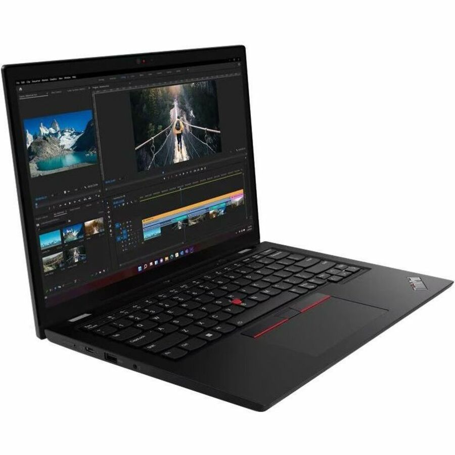 Lenovo ThinkPad L13 Yoga Gen 4 21FJ002CUS 13.3" Touchscreen Convertible 2 in 1 Notebook - WUXGA - Intel Core i5 13th Gen i5-1335U - 16 GB - 512 GB SSD - English Keyboard - Thunder Black 21FJ002CUS