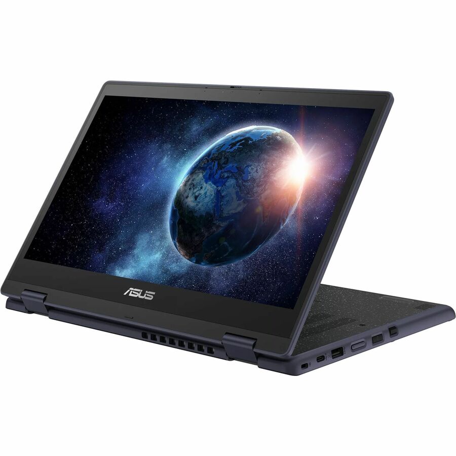 Asus BR1402F BR1402FGA-EN1T-CA 14" Touchscreen Rugged Convertible 2 in 1 Notebook - Full HD - Intel N-Series N100 - 8 GB - 128 GB SSD - Mineral Gray BR1402FGA-EN1T-CA