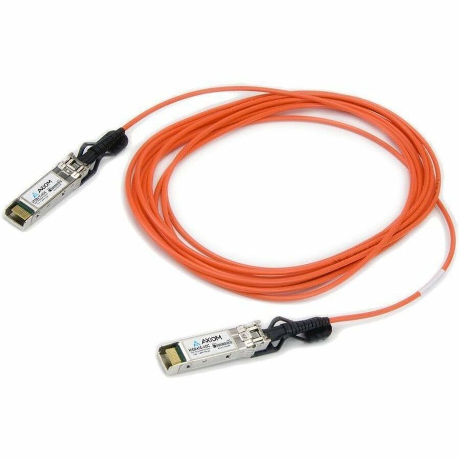 Axiom 10GBASE-AOC SFP+ Active Optical Cable Extreme Compatible 20m 10GB-F20-SFPP-AX