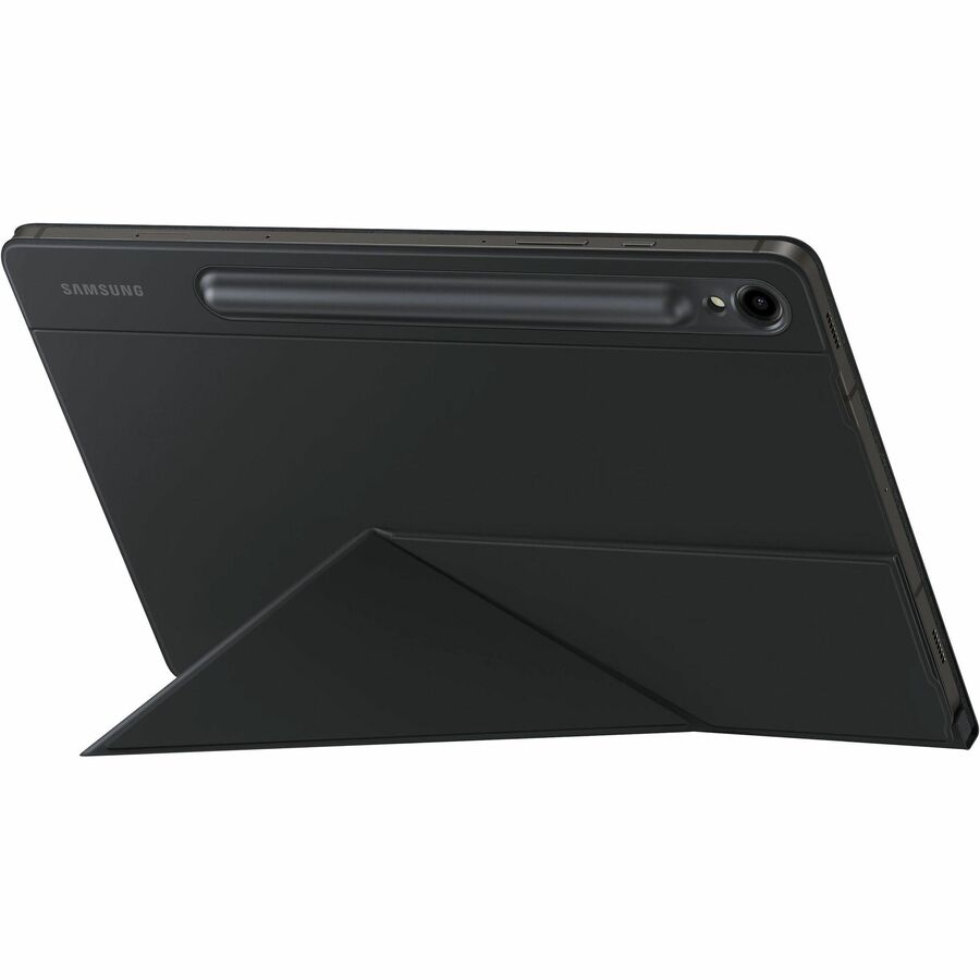 Samsung Carrying Case (Book Fold) Samsung Galaxy Tab S9 Tablet - Black EF-BX710PBEGCA