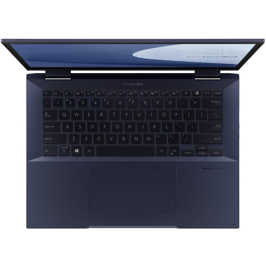 Asus ExpertBook B7 Flip B7402F B7402FVA-P73T-CB 14" Touchscreen Convertible 2 in 1 Notebook - Intel Core i7 13th Gen i7-1360P - 32 GB - 1 TB SSD - Star Black B7402FVA-P73T-CB