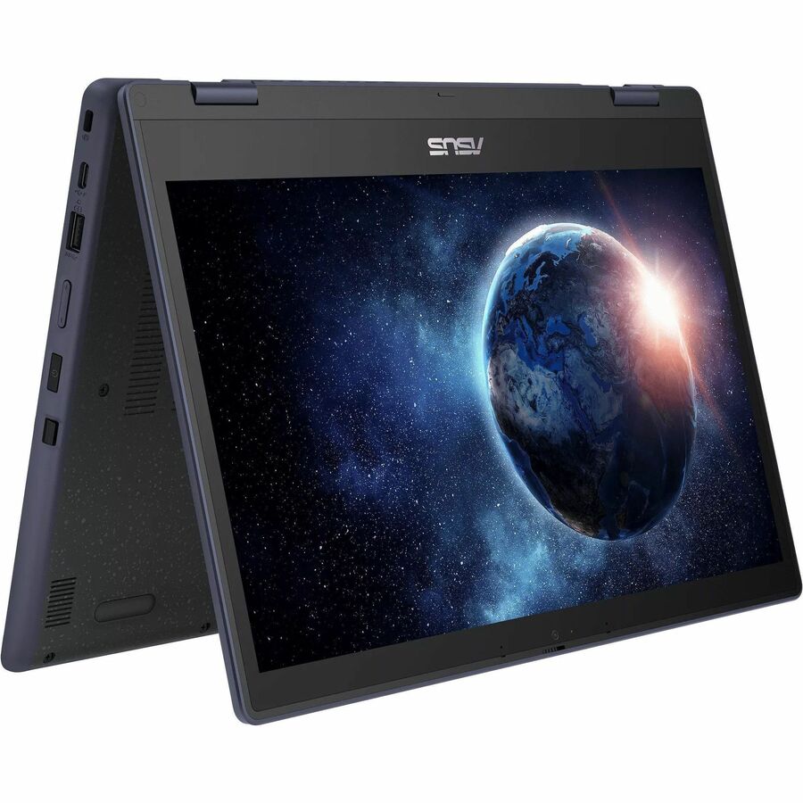 Asus BR1402F BR1402FGA-P31T-CB 14" Touchscreen Rugged Convertible 2 in 1 Notebook - Full HD - Intel Core i3 i3-N305 - 8 GB - 256 GB SSD - Mineral Gray BR1402FGA-P31T-CB