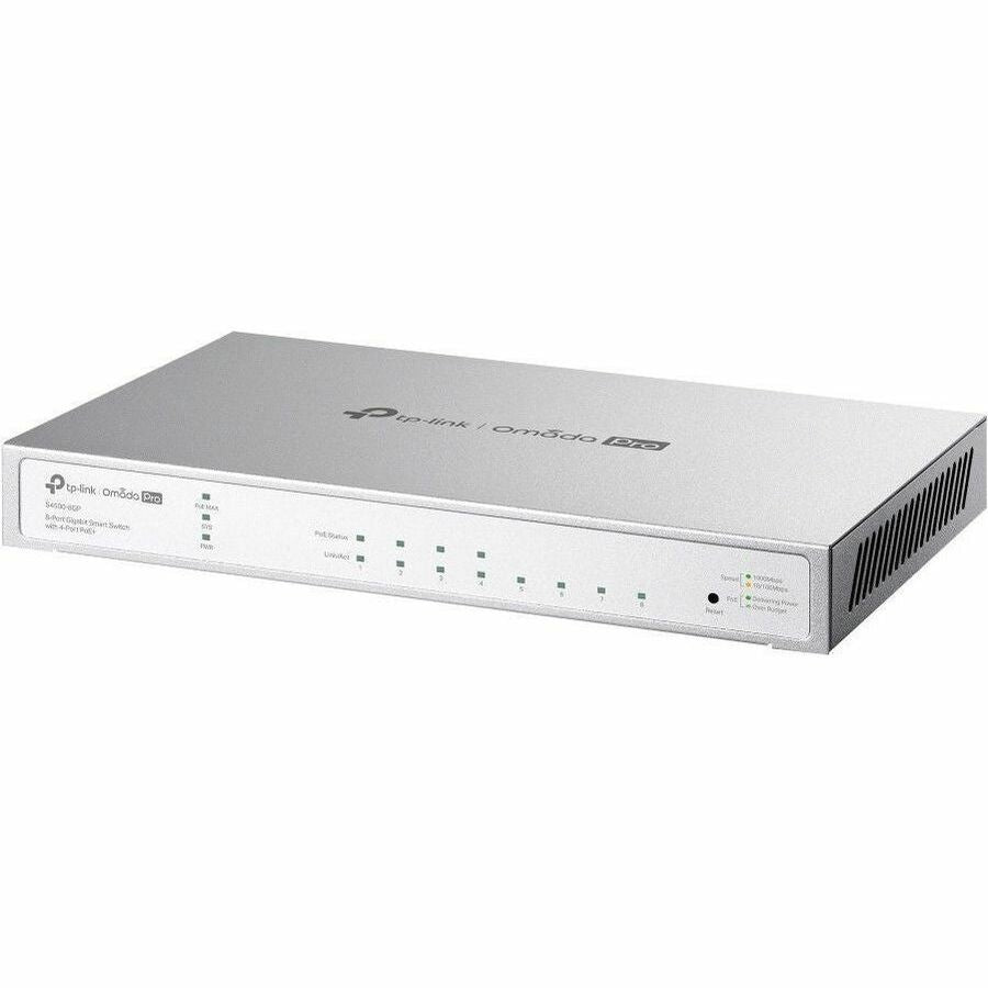 TP-Link Omada Pro 8-Port Gigabit Smart Switch with 4-Port PoE+ S4500-8GP