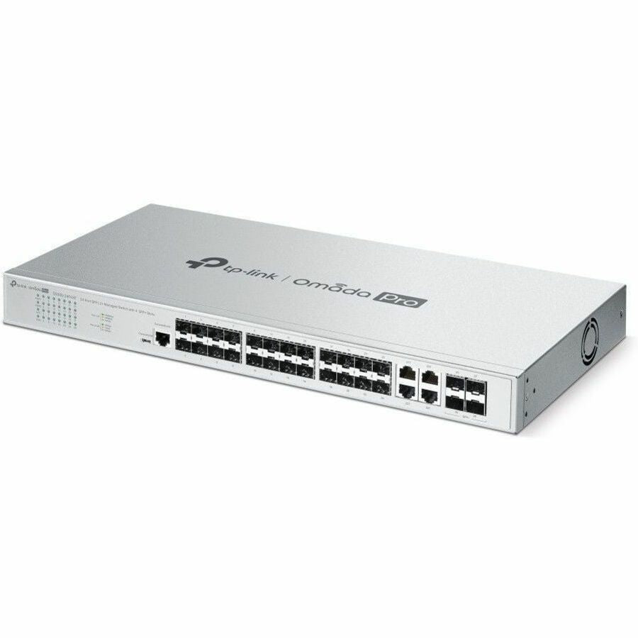 TP-Link Omada Pro 24-Port SFP L2+ Managed Switch with 4 SFP+ Slots S5500-24F4XF