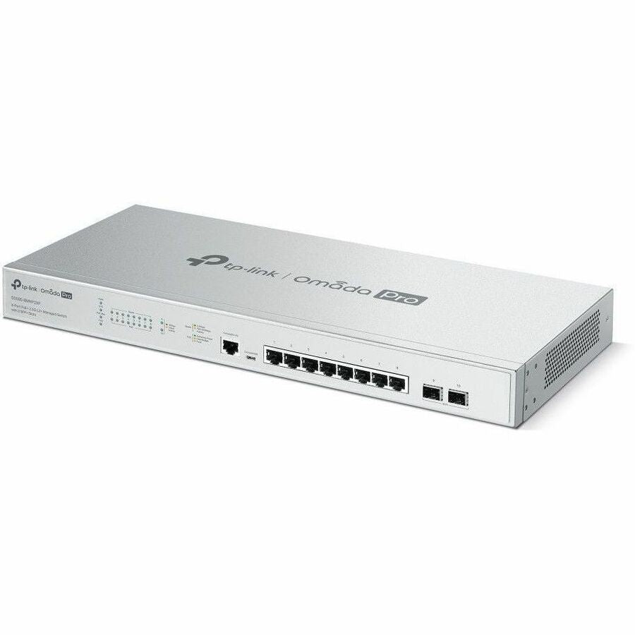 TP-Link Omada Pro 8-Port PoE+ 2.5G L2+ Managed Switch with 2 SFP+ Slots S5500-8MHP2XF