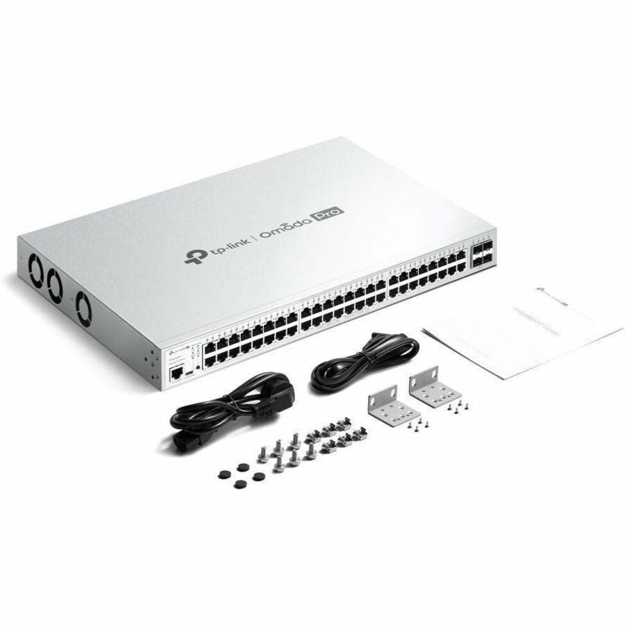 TP-Link Omada Pro 48-Port PoE+ Gigabit L2+ Managed Switch with 4 SFP Slots S5500-48GP4F