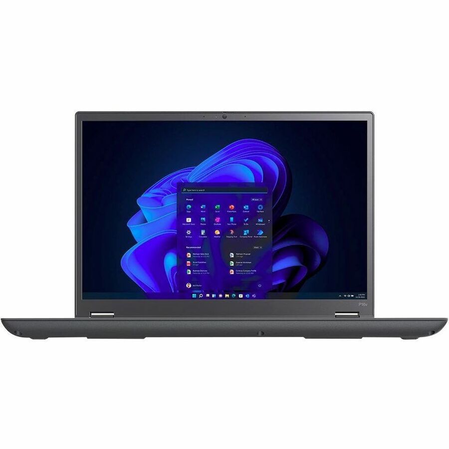 Lenovo ThinkPad P16v Gen 1 21FC003FCA 16" Mobile Workstation - WUXGA - Intel Core i7 13th Gen i7-13800H - vPro Technology - 32 GB - 1 TB SSD - French Keyboard - Thunder Black 21FC003FCA