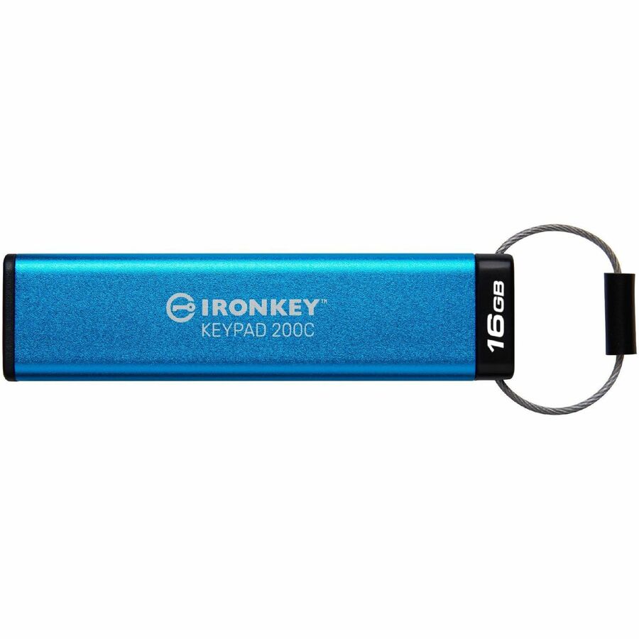 IronKey Keypad 200 16GB USB 3.2 (Gen 1) Type C Flash Drive IKKP200C/16GB