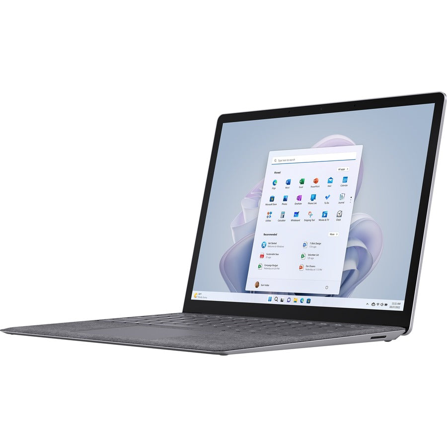 Microsoft Surface Laptop 5 13.5" Touchscreen Notebook - Intel Core i5 - Intel Evo Platform - 16 GB - 256 GB SSD - English, French Keyboard - Platinum R7B-00002