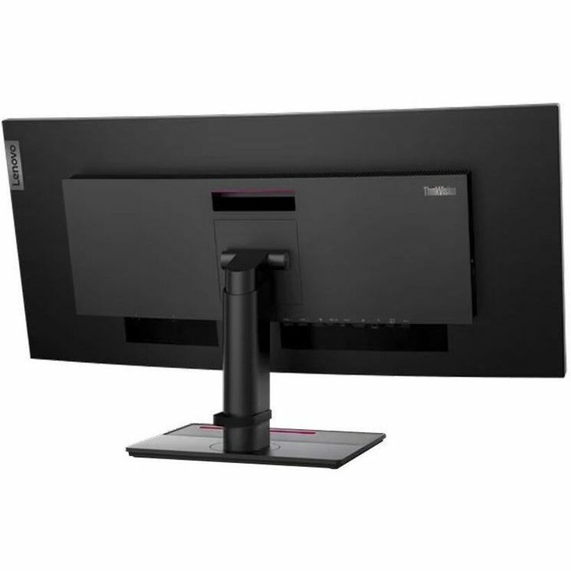 Lenovo ThinkVision P34w-20 34" Class UWQHD Curved Screen LED Monitor - 21:9 - Raven Black 63F2RAR3U3