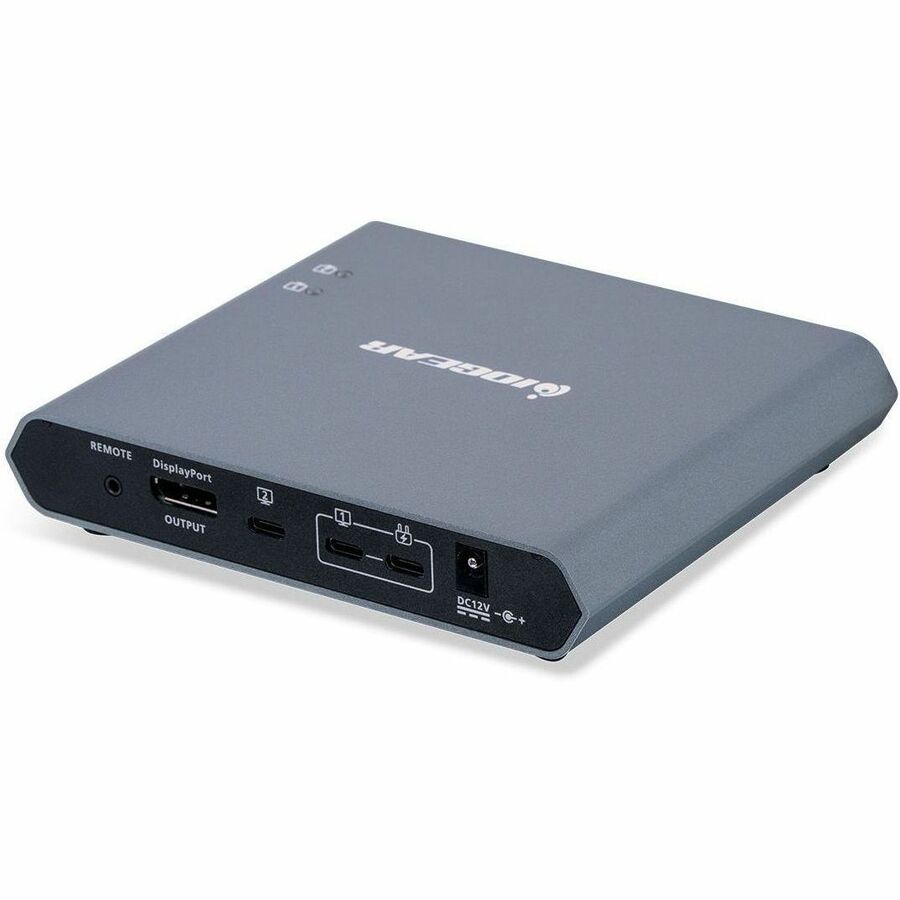 IOGEAR 2-Port 4K USB-C Desktop KVM with DisplayPort output and USB peripheral GCS1602CC