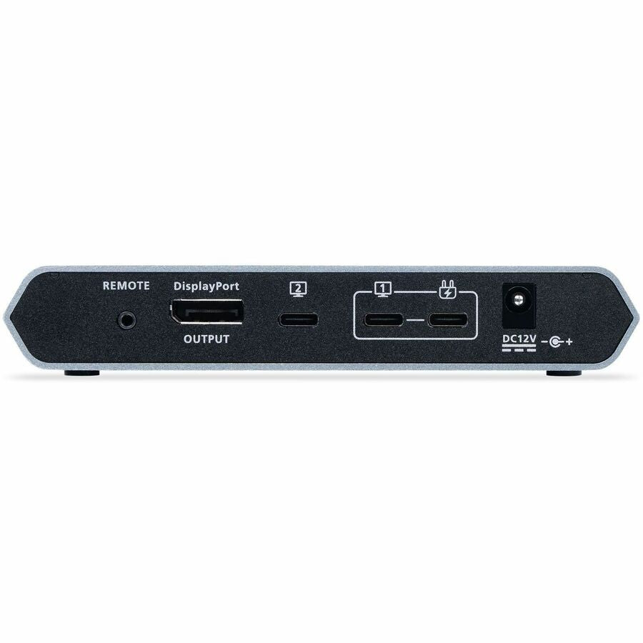 IOGEAR 2-Port 4K USB-C Desktop KVM with DisplayPort output and USB peripheral GCS1602CC