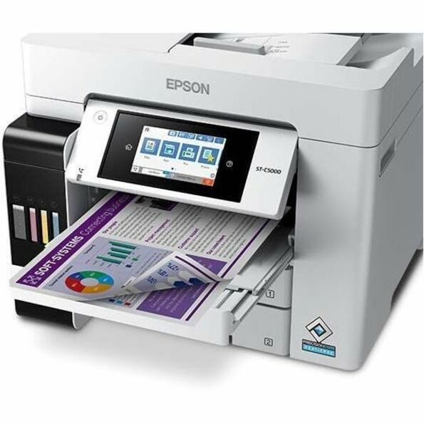 Epson WorkForce ST-C5000 Wireless Inkjet Multifunction Printer - Color C11CJ29203