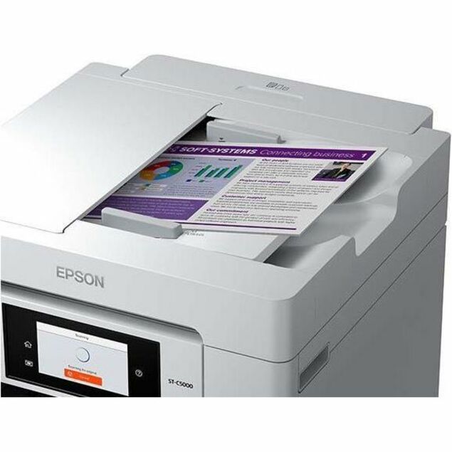 Epson WorkForce ST-C5000 Wireless Inkjet Multifunction Printer - Color C11CJ29203