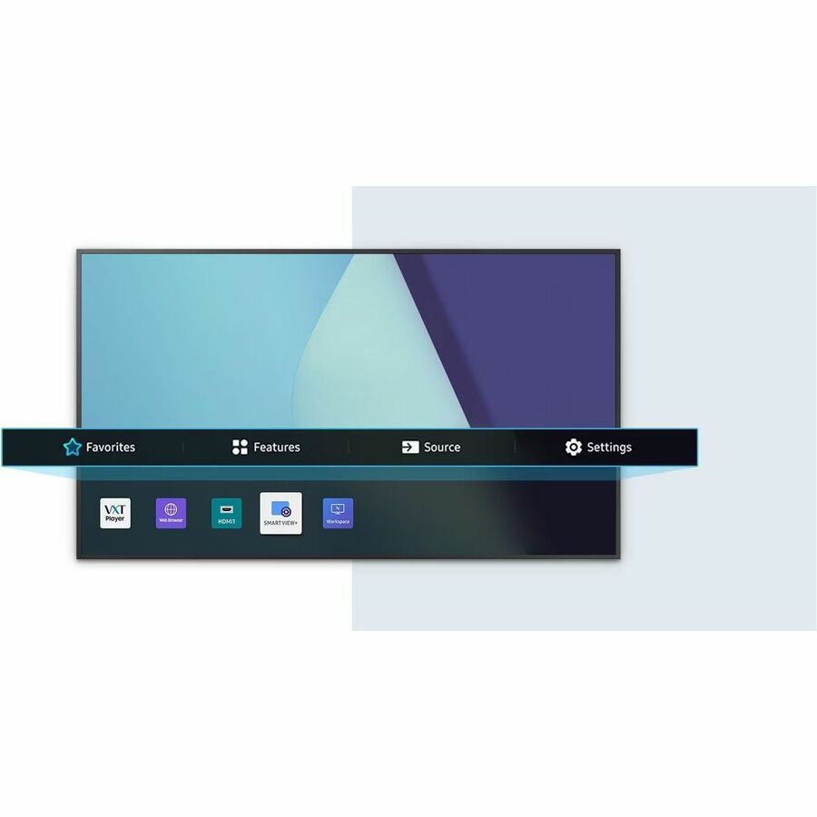 Samsung 43" Crystal UHD Signage QBC LH43QBCEBGCXGO