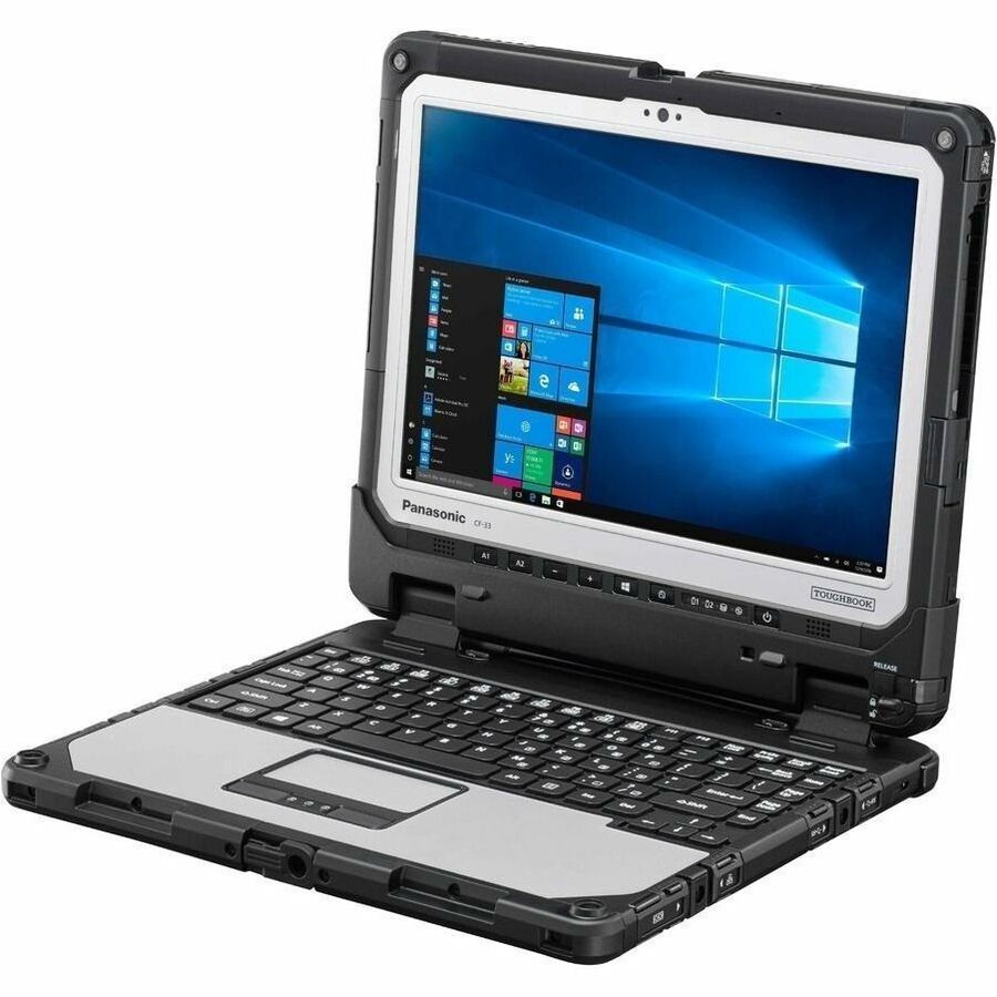 Panasonic TOUGHBOOK CF-33 CF-33UZ019AM 12" Touchscreen Rugged Detachable 2 in 1 Notebook - QHD - Intel Core i5 12th Gen i5-1245U - vPro Technology - 16 GB - 512 GB SSD CF-33UZ019AM